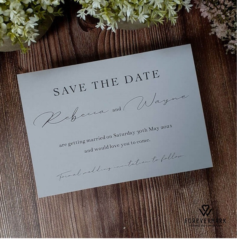 Save The Date Là Gì? Phân Biệt Thiệp Save The Date Với Thiệp Cưới (Wedding  Invitation) - Forevermark